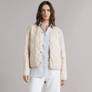 Brand beautiful new rag and bone cream fall jacket